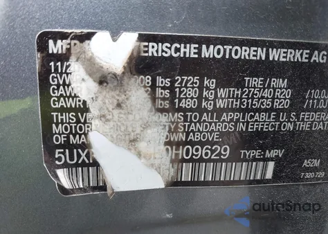 2014 BMW X6 xDrive35I from USA, damaged, VIN 5UXFG2C56E0H09629